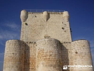 Íscar - Ruta de castillos - Castillos Valladolid - Castillos Segovia - Castillo Iscar; garganta del